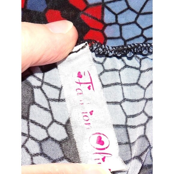 Fashion Olivia Halter Style Bodycon Stretchy Dress Color Block Off Shoulder READ - Picture 6 of 7